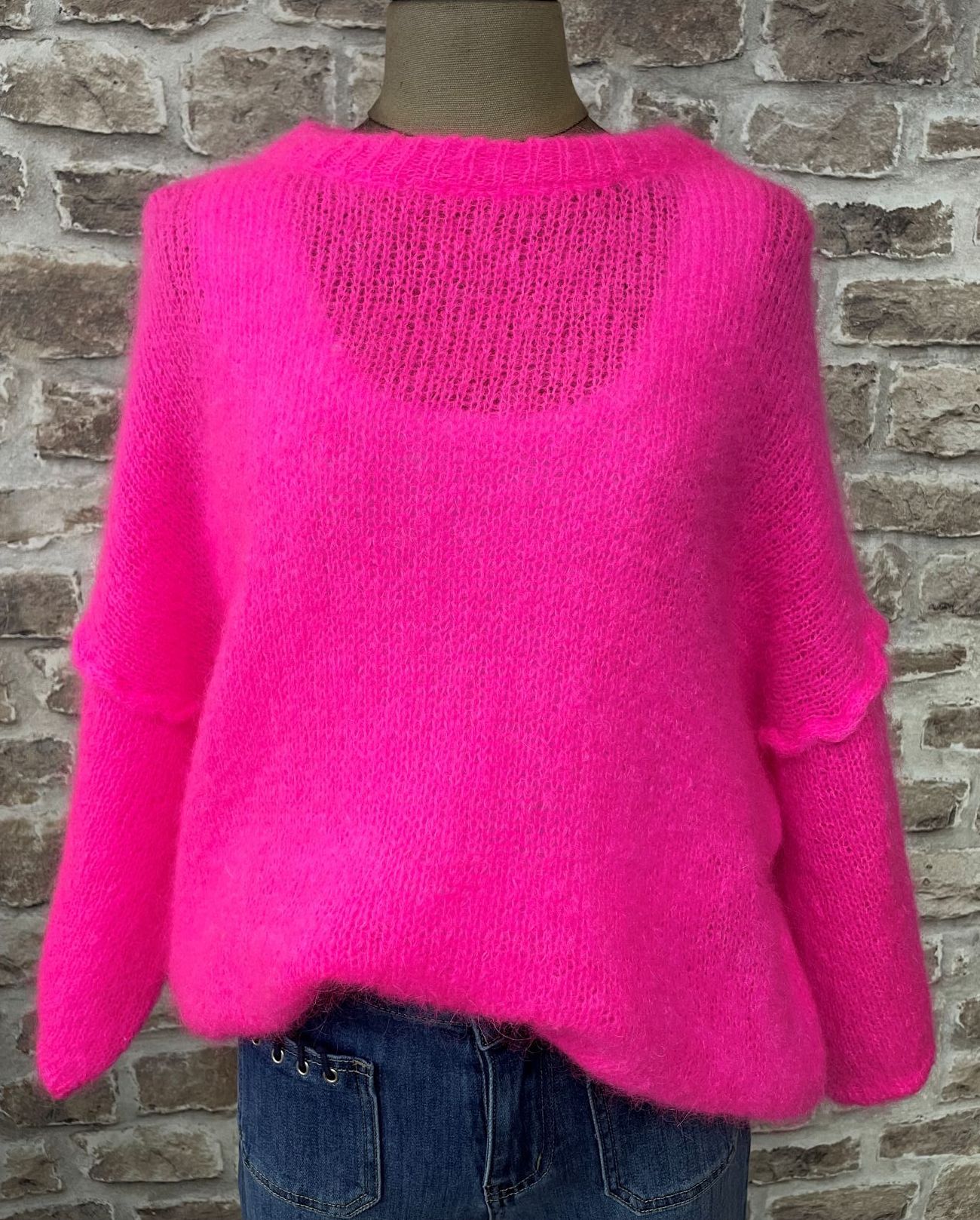 PULL MOHAIR FLUO