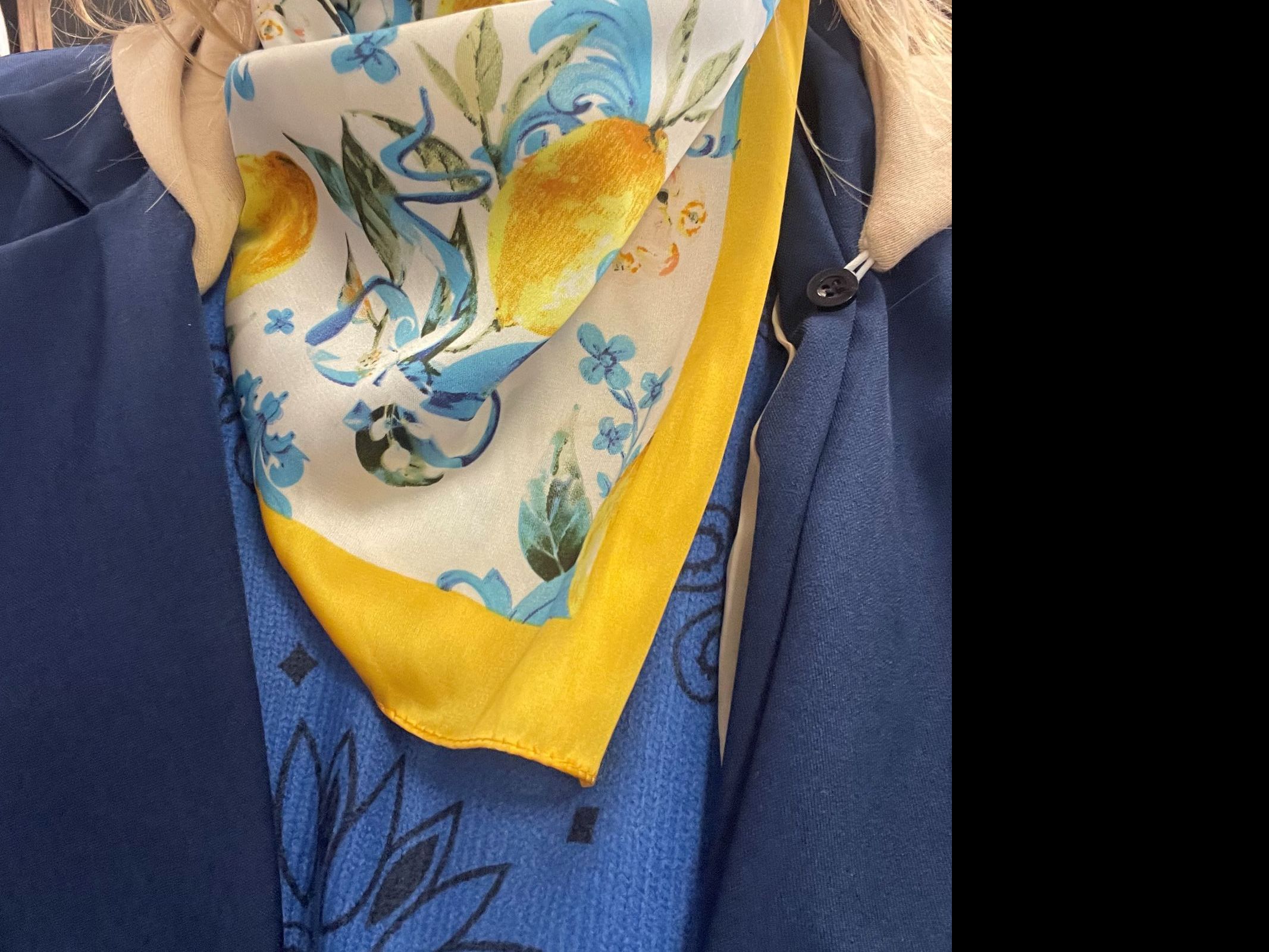 Foulard Citrons