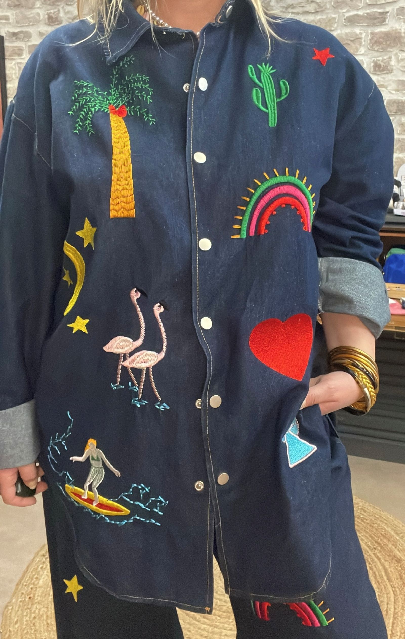 Chemise Broderies